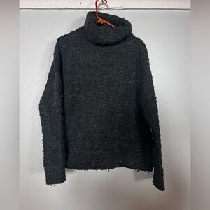 prAna grey wool pullover